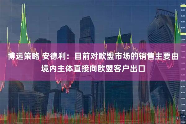 博远策略 安德利：目前对欧盟市场的销售主要由境内主体直接向欧盟客户出口