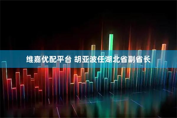 维嘉优配平台 胡亚波任湖北省副省长