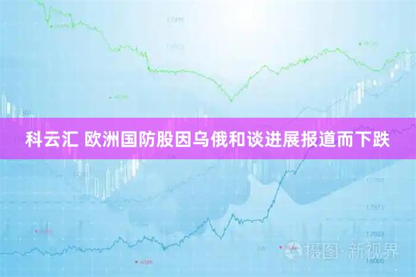 科云汇 欧洲国防股因乌俄和谈进展报道而下跌