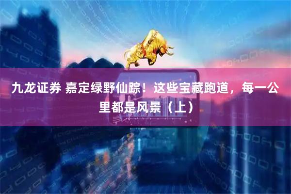 九龙证券 嘉定绿野仙踪！这些宝藏跑道，每一公里都是风景（上）